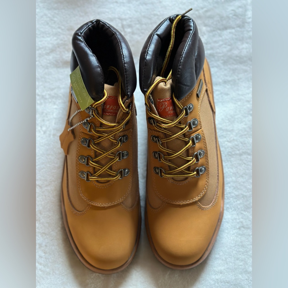 Mens Work Boots Size 13 Parrazo Of New York New In Box Designed In Italy